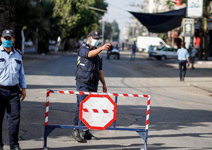 غزة تواصل حظر التجوال لليوم 22 لمنع تفشي فيروس كورونا