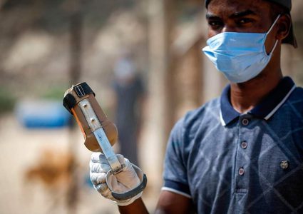 "الكلب بيلي"يحصل على طرف صناعي تم إنشائه من الأدوات البسيطة