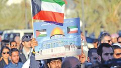 الكويت تؤكد موقفها الثابت بعدم التطبيع مع الاحتلال