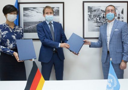 الأونروا توقع اتفاقيات تبرع بقيمة 53 مليون يورو من ألمانيا