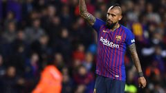 برشلونة يتفق مع إنتر ميلان على ضم التشيلي فيدال