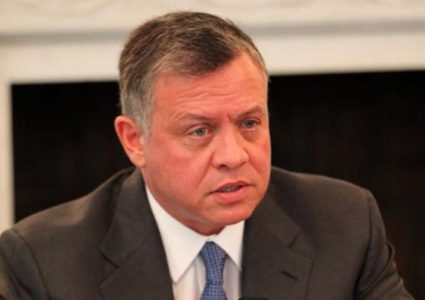 العاهل الأردني: إنهاء الصراع الفلسطيني الإسرائيلي بحل الدولتين