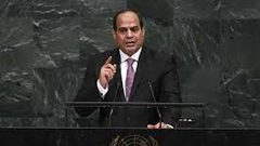 السيسي يطالب بتحقيق طموحات الشعب الفلسطيني في إقامة دولته