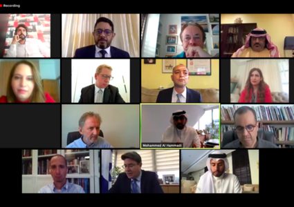 نقابة الصحفيين تدين لقاء تطبيعي جمع صحفيين عرب مع وزير "إسرائيلي"