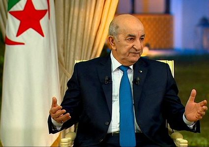 تبون: إقامة الدولة الفلسطينية المستقلة أساس الاستقرار في المنطقة