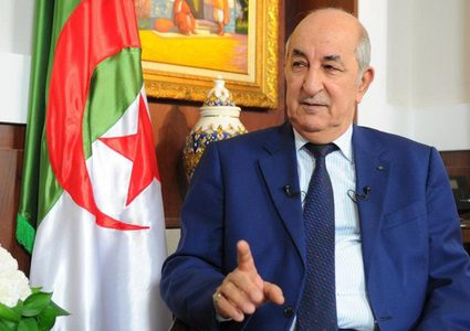 الرئيس الجزائري: إقامة الدولة الفلسطينية المستقلة أساس الاستقرار