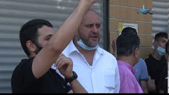 وقفة احتجاجية في رام الله رفضاً لقرار تمديد الإغلاق لبعض القطاعات