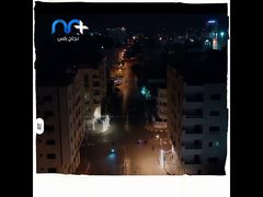 مشاهد جوية بجودة عالية توثق حظر التجوال في قطاع غزة بسبب كورونا