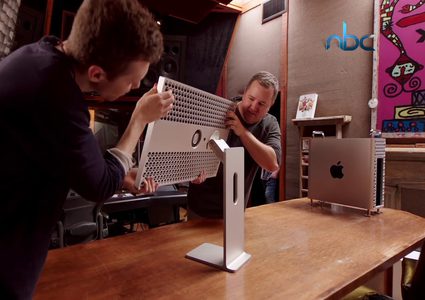 آبل تطرح كمبيوترها الخارق الذي يشبه مبشرة الجبن ب 50 ألف دولار