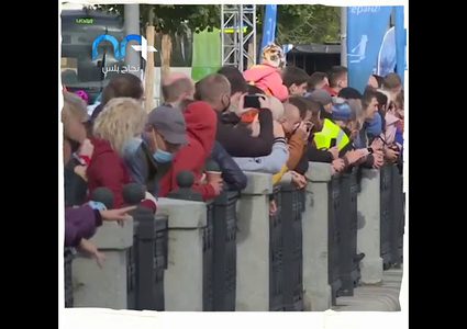 مسيرة مائية في نهر موسكو