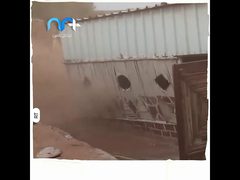 انهيار منازل في السودان بسبب الفيضانات