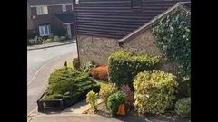 شاب بريطاني يكسر حظر التجوال بحيلة غريبة