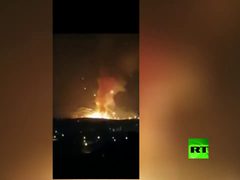 انفجار مستودعات الذخيرة في الزرقاء