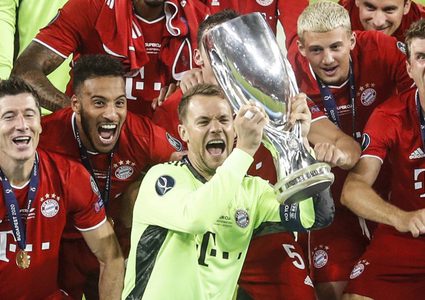 بايرن ميونخ يفوز بكأس السوبر الأوروبي