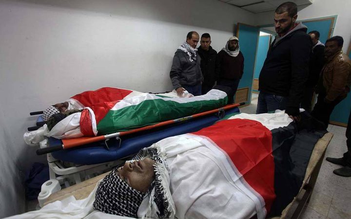 تشييع 4 من جثامين غرقى دير العسل الفوقا جنوب غرب الخليل