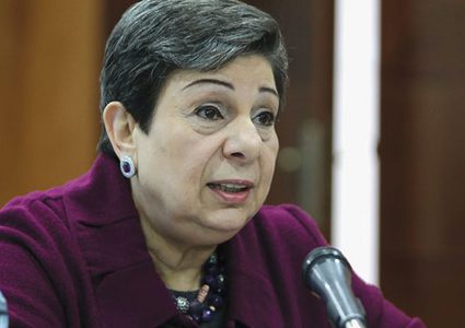 عشراوي: العرب في أميركا يقع على عاتقهم إظهار الصوت الفلسطيني