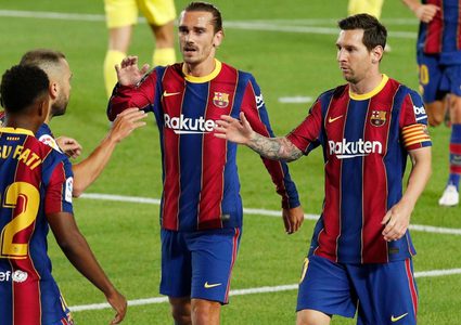 تعليق لكومان بعد فوز برشلونة برباعية