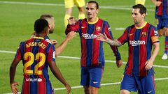 تعليق لكومان بعد فوز برشلونة برباعية