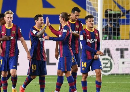 برشلونة يكتسح فياريال برباعية نظيفة في الدوري الإسباني