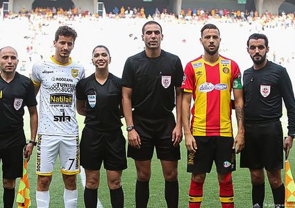 درصاف القنواطي أول تونسية و عربية تحكم مباراة نهائي كأس