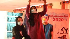 مركز العودة ينفذ عروض لمسرحية "مغني المطر" في بيت عنان في القدس