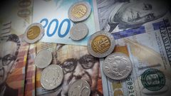 أسعار صرف العملات مقابل الشيقل