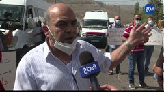 أهالي قرى غرب رام الله يطالبون بإعادة تأهيل شارع الرئيس