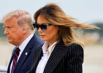 أول تغريدة لميلانيا ترامب بعد إعلان إصابتها بكورونا