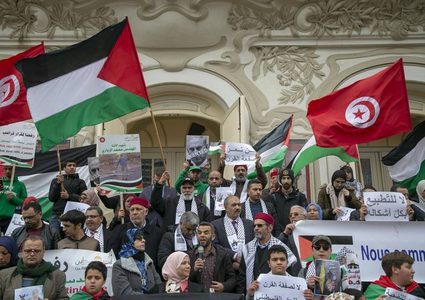 تونس: نحن لا نتضامن مع فلسطين بل نحن في صفها