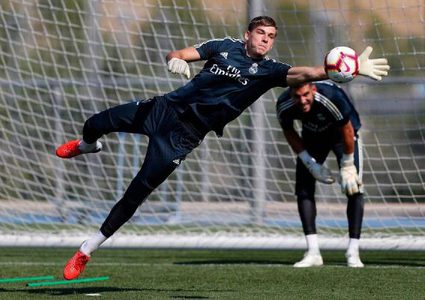 إصابة حارس مرمى ريال مدريد بكورونا