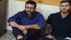 أسيران محرران من جنين يعلنان الاعتصام المفتوح امام مقر الصليب