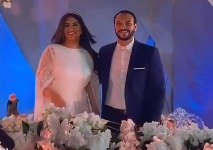 أحمد خالد صالح وهنادي مهنى يعقدان قرانهما في حفل بسيط