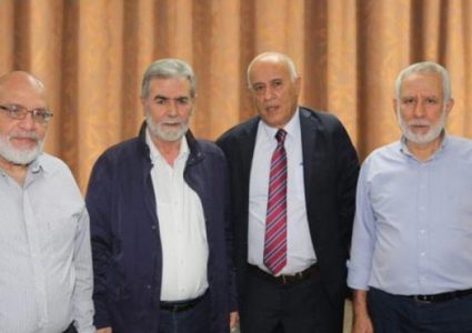 الرجوب والنخالة يبحثان آليات تحقيق المصالحة والشراكة الوطنية