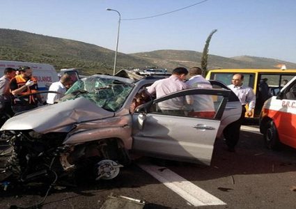 جنين: مصرع شخص وإصابة 3 آخرين بحادث سير