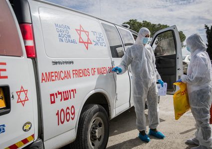 إنخفاض وتيرة تفشي كورونا في دولة الاحتلال