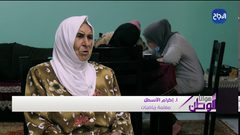 رغم بلوغها الثمانين..اكرام الأسطل مستمرة في مسيرتها التدريسية