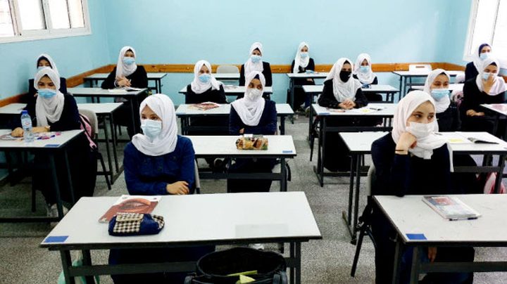 غزة: عودة طلاب التوجيهي للدراسة وفق اجراءات احترازية
