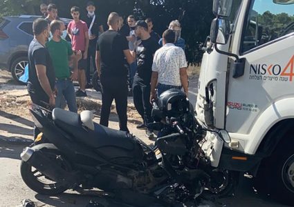 طمرة: إصابة حرجة في حادث سير