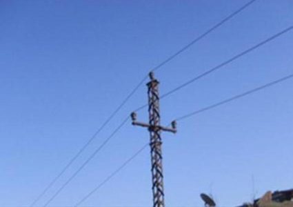 مستوطنون يقطعون اعمدة كهرباء جنوب نابلس