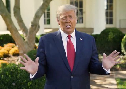 خطأ فادح يرتكبه ترامب خلال خطابه الانتخابي