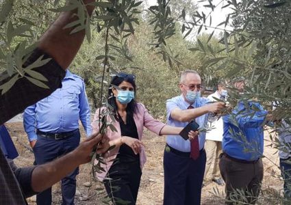 د. النتشة يزور كلية الزراعة والطب البيطري في خضوري