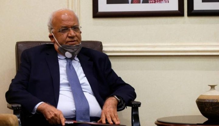 شؤون المفاوضات: وضع عريقات الصحي يتطلب وضعه تحت رقابة طبية خاصة