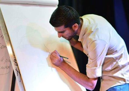 ليث أبو عرام ينحت في الصخر للوصول لحلمِ الأوسكار