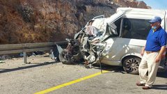 وقوع حادث سير في شارع نابلس رام الله