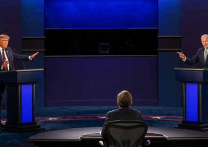قرار بإغلاق مكبر الصوت بمناظرة ترامب وبايدن الأخيرة