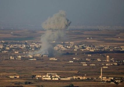 طائرات الاحتلال تقصف مدرسة بريف القنيطرة