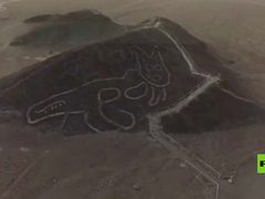 اكتشاف رسم أرضي عملاق جديد عمره نحو 2500 عام