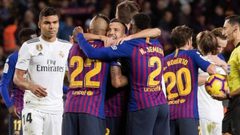 كارثة الجولة 6 تنبئ برشلونة بالفوز في الكلاسيكو