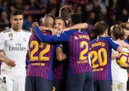 كارثة الجولة 6 تنبئ برشلونة بالفوز في الكلاسيكو