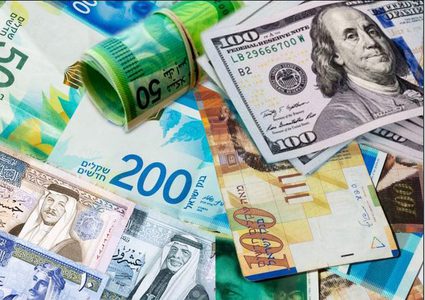 أسعار صرف العملات مقابل الشيقل